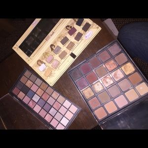 Morphe, The Ball, and Ulta palettes